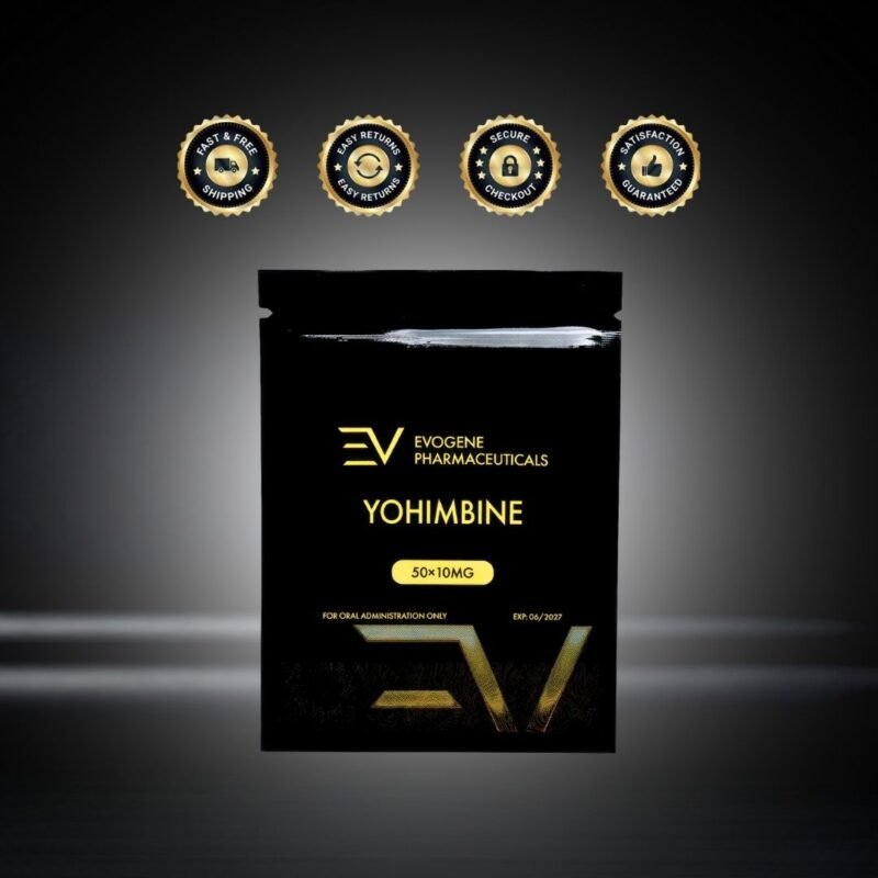 Yohimbine HCL 10mg Capsules (50 Count)