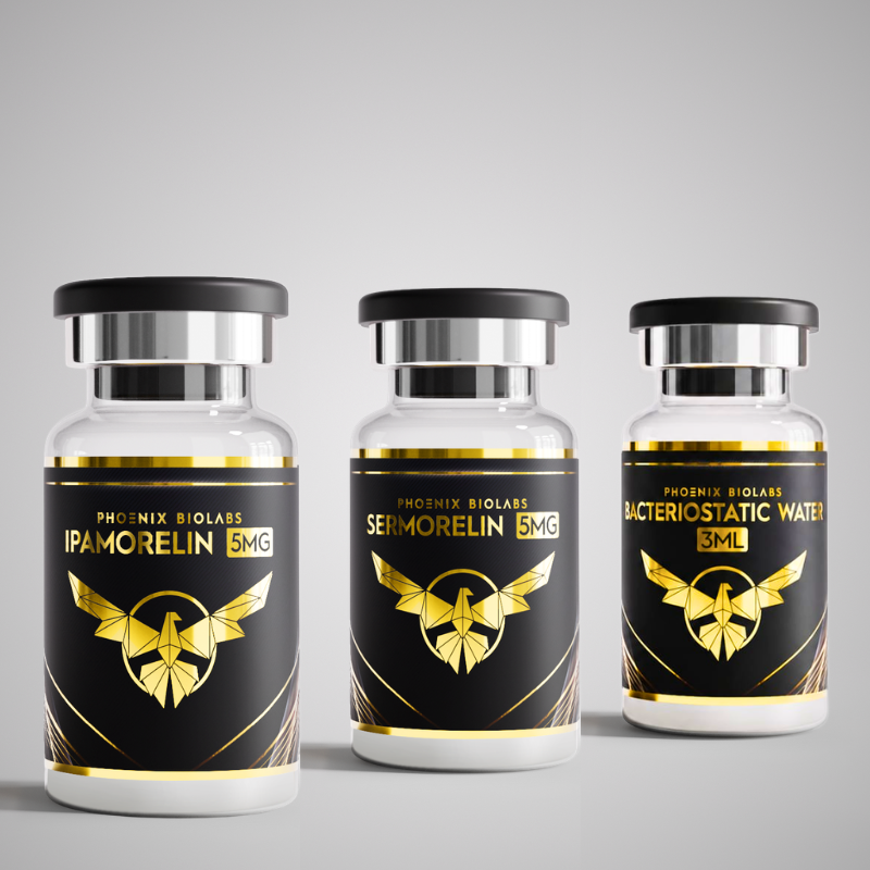 Research Bundle 10mg | Ipamorelin 5mg + Sermorelin 5mg