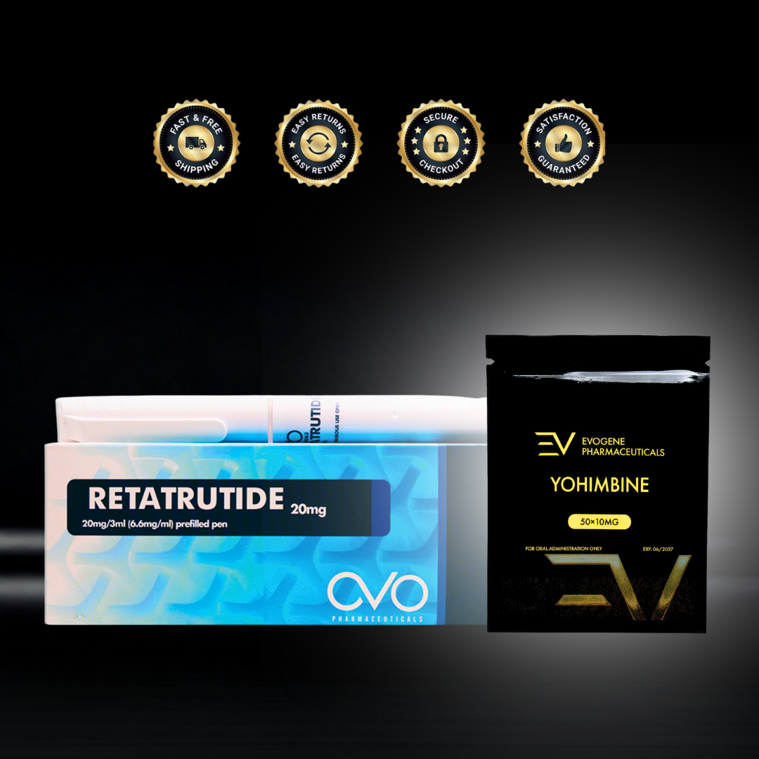 Reta + Yohimbine Reta Yohimbine Triple G 20 + Yoh10 Research Bundle