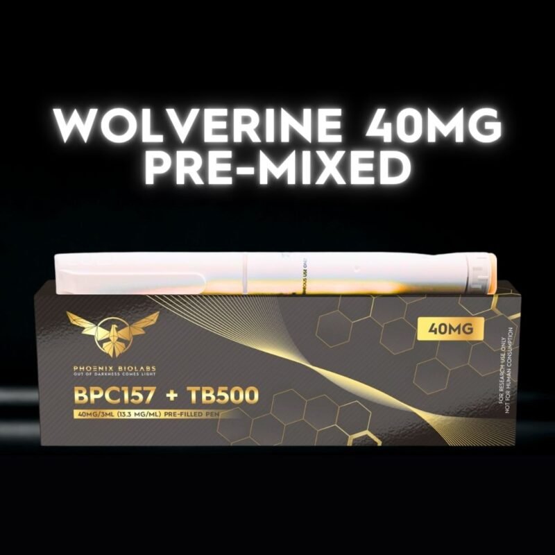 Wolverine Pen 40mg (BPC + TB5) Premixed & Prefilled - Research Compound