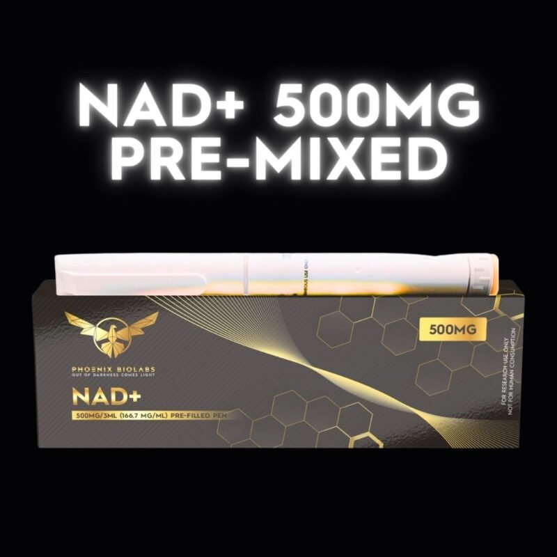 NAD+ Pen 500mg - Premixed Prefilled