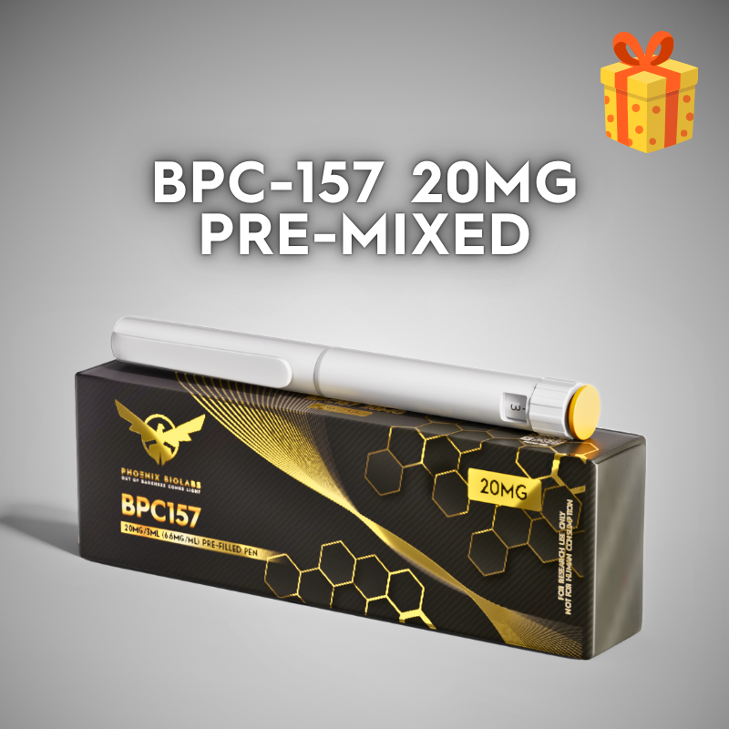 BPC-157 20mg Premixed Prefilled Research Pen (FREE GIFT £175+)