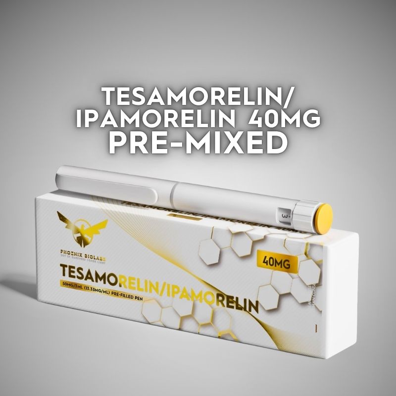 Tesamorelin + Ipamorelin 40mg Dual Research-Peptide Formulation
